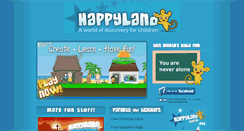 Desktop Screenshot of happyland.com.au